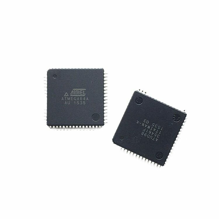 (5 шт.) ATMEGA64A-AU Однокристальный микрокомпьютер QFP-64 8-битная флэш-память 64K