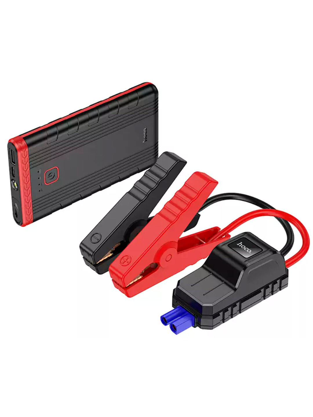 Hoco Пусковое устройство с фонариком для Hoco QS5 6000mAh black