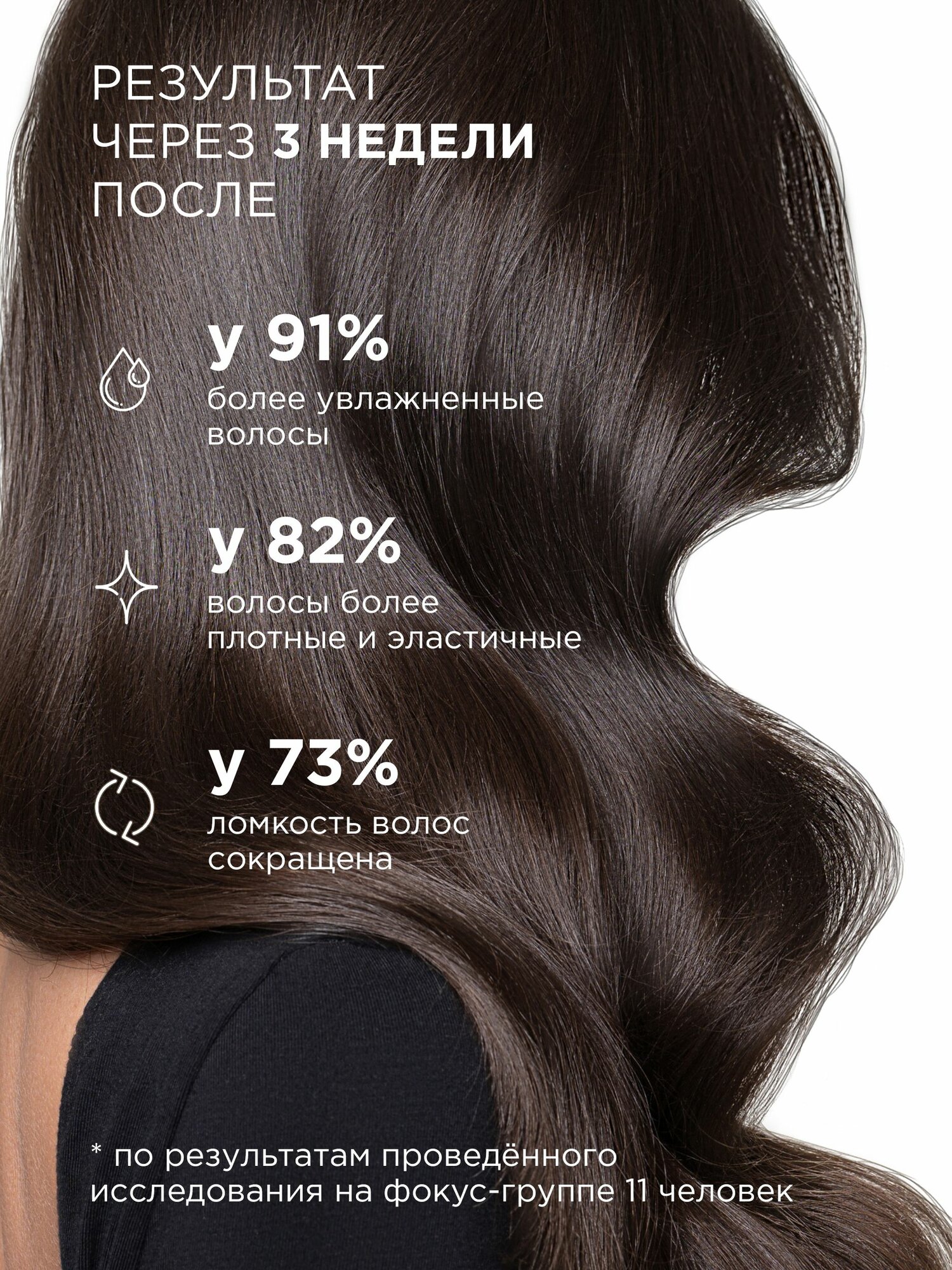 MIXIT Шампунь для волос увлажняющий и восстанавливающий с коллагеном Hair Expert, 1000 мл — фото 1