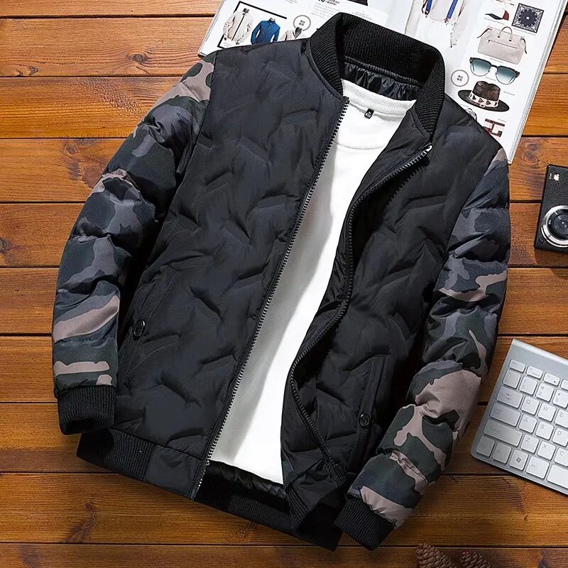 Парка FAVOCENT, размер 4XL, черный