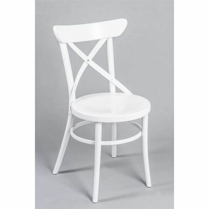 Стул венский Terra (белый) жесткое сиденье