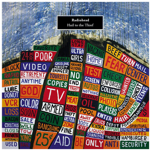 Виниловая пластинка Radiohead. Hail To The Thief (2 LP) виниловые пластинки xl recordings radiohead hail to the thief 2lp