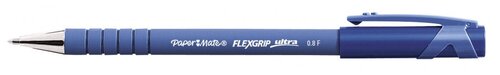 Ручка шариковая Paper Mate FLEXGRIP ULTRA (S0190093) однораз. 1мм обрез. корпус корпус пластик резин. манжета фиолетовый синие чернила