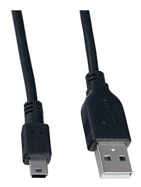 Кабель PERFEO USB2.0 A вилка - Mini USB вилка, длина 1,8 м. (U4302)
