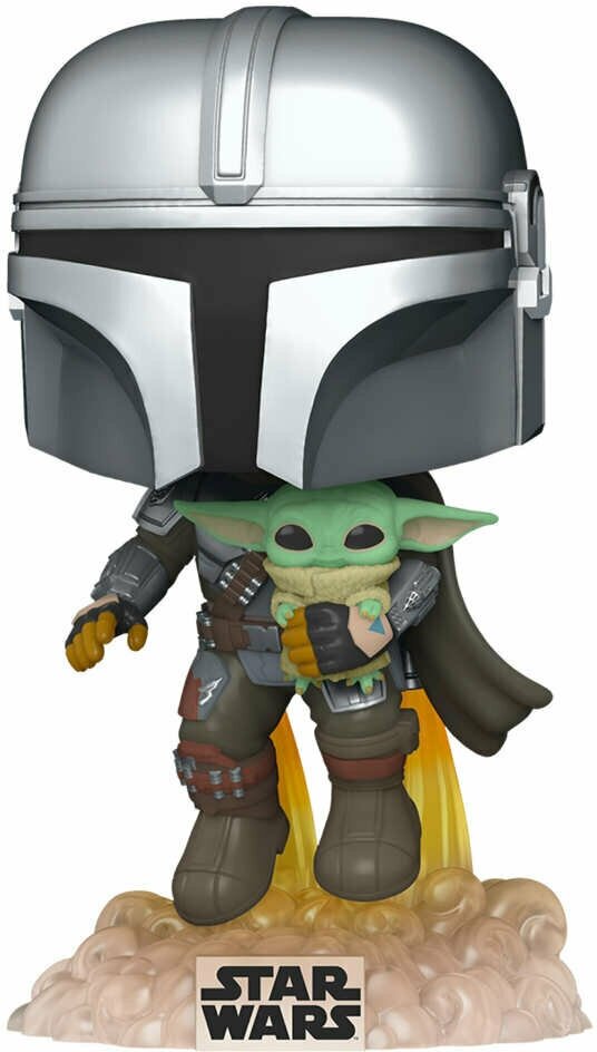 Фигурка Funko POP! Bobble Star Wars Mandalorian Mandalorian with The Child (402) 50959