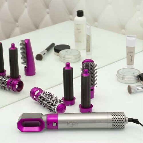 Мультистайлер LuazON LW-17 1000 Вт керамическое покрытие 5 насадок до 120 C 324300₽