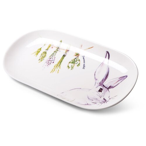 FISSMAN Блюдо фарфоровое 30 см Provence rabbit арт. 13958