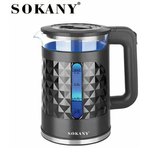 Электрический чайник Sokany Стильный электрический чайник SK-1028 Черный 189000₽