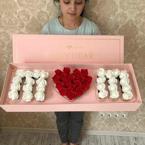 Букет из мыльных роз Цветы Подарок девушке 7990₽