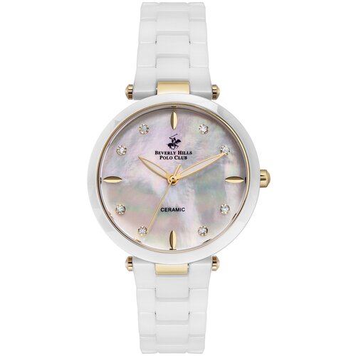 Наручные часы Beverly Hills Polo Club BP3102X.220, белый, серебряный