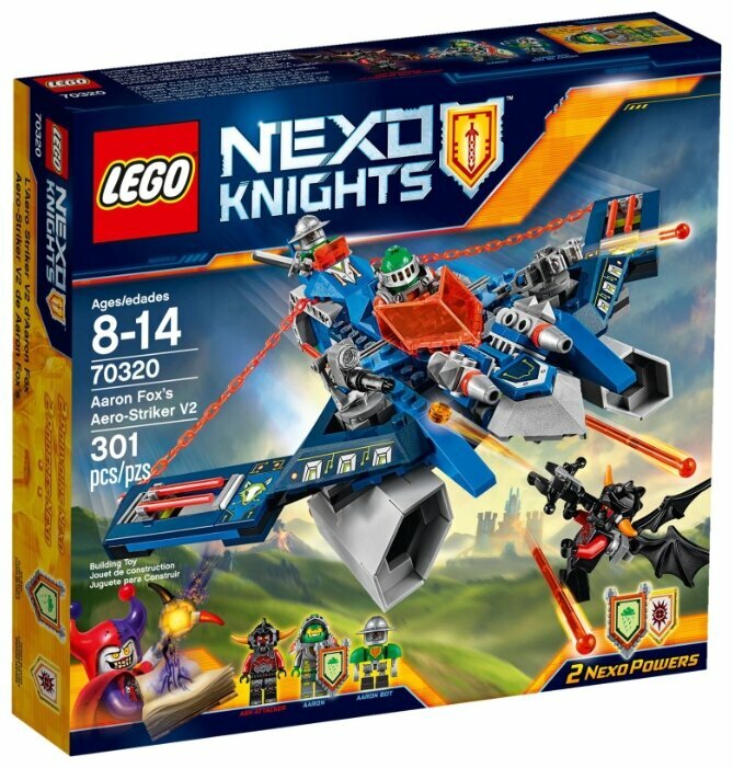 Конструктор LEGO Nexo Knights 70320 Аэро-арбалет Аарона