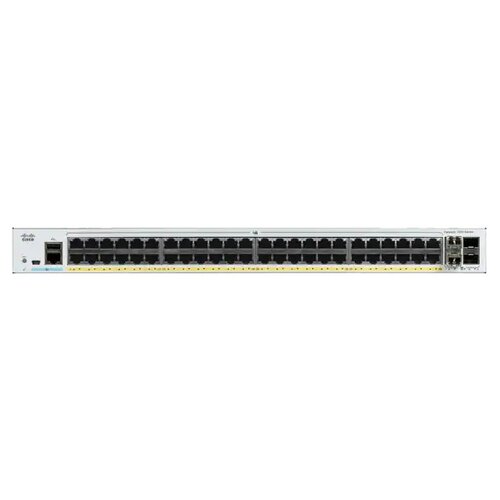 Коммутатор Cisco Catalyst C1000-48P-4X-L коммутатор cisco c1000 8t 2g l