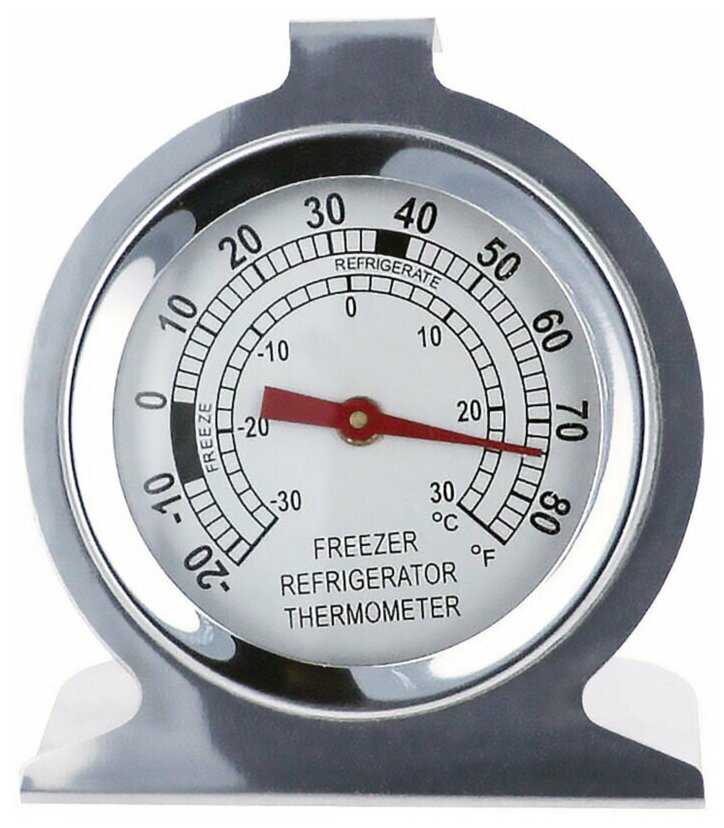 Термометр для холодильника OEM -30/+30 REFRIGERATOR-FREEZER THERMOMETER