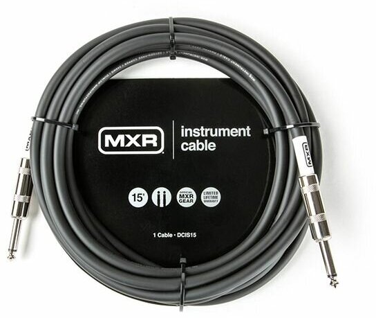MXR DCIS15 инструментальный кабель, 4,5 м, прямые джеки