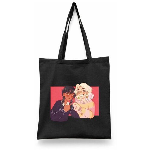 фото Сумка шоппер , черный сувенирshop