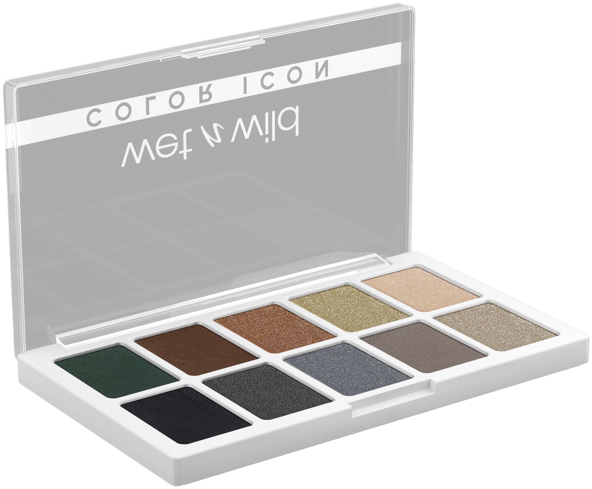 Wet n Wild Палетка теней для век Color Icon 10 Pan Palette (10 Оттенков), Тон 1114076e lights off