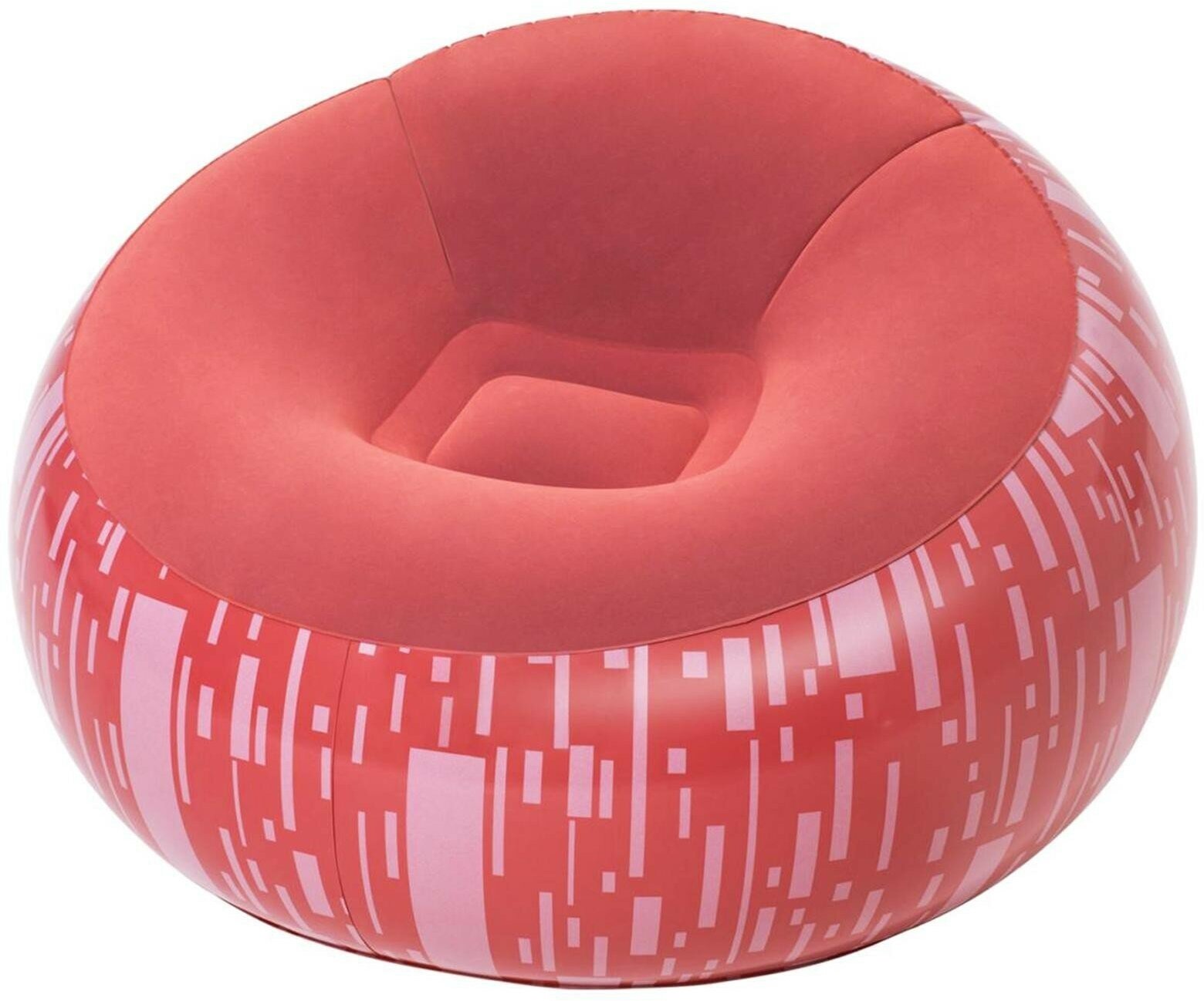 Кресло надувное Bestway 75052 (112x112x66см) красный.