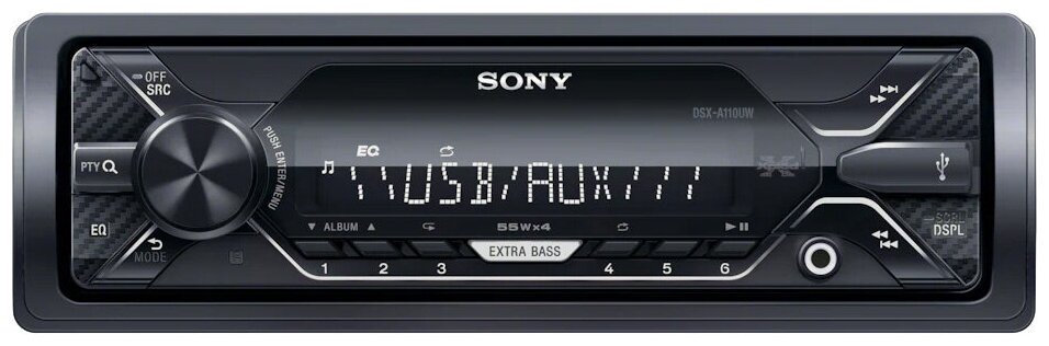 Автомагнитола Sony DSX-A110 1DIN 4x55Вт