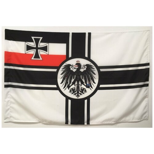 Флаг Императорских военно-морских сил Германской Империи 90х135 см флаг императорских военно морских сил германской империи 70х105 см