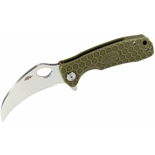 Нож Honey Badger Сlaw L (HB1103) с зелёной рукоятью