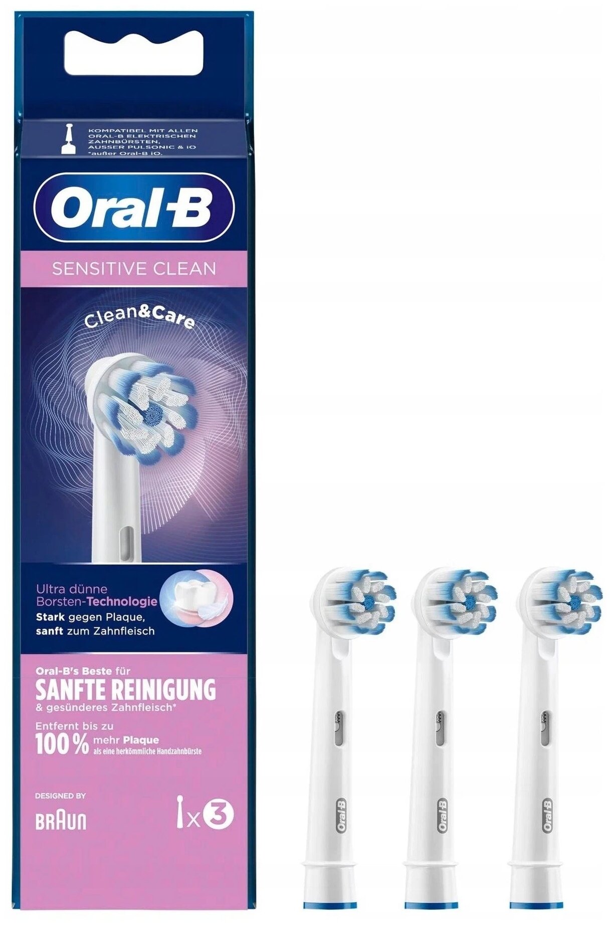 Насадка Oral-B Sensitive Clean для вибрационной щетки