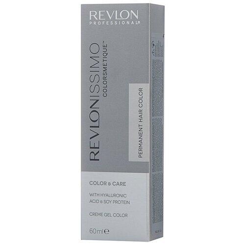 Крем-краска для перманентного окрашивания волос Revlonissimo Colorsmetique 7.01 блондин пепельный 60 мл.