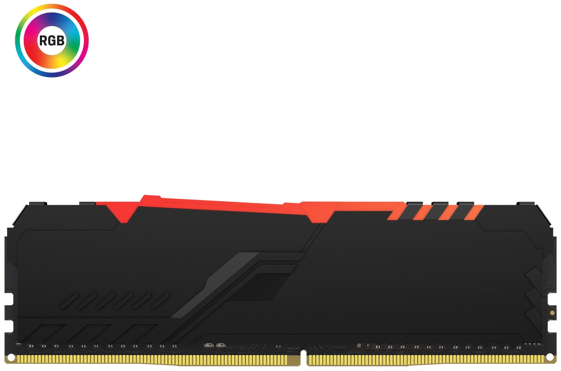 Память оперативная DDR4 Kingston CL16 32GB 3200MHz (KF432C16BBA/32) - фото №7