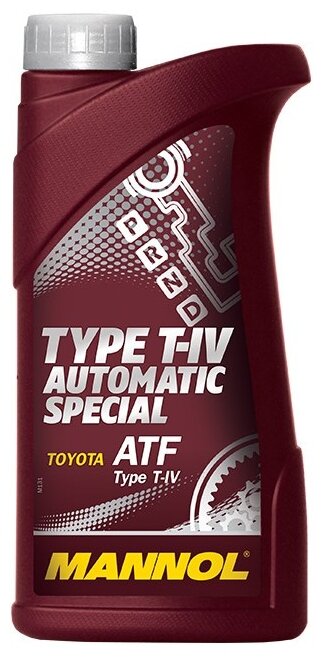 Масло Mannol Atf Type T-Iv Automatic Special (1л) Для Акпп Допуск Toyota Type T-Iv 8208 Металл SCT арт. 3051*