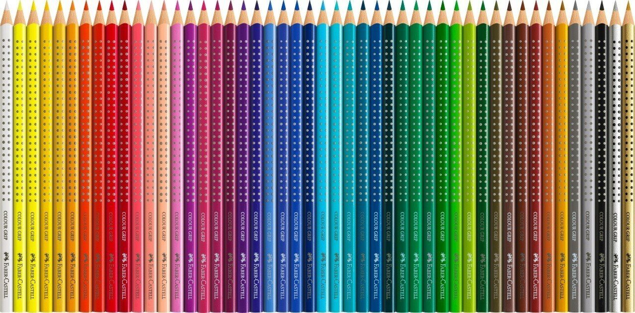 Цветные карандаши Faber-Castell GRIP 2001, 48 шт - фото №7