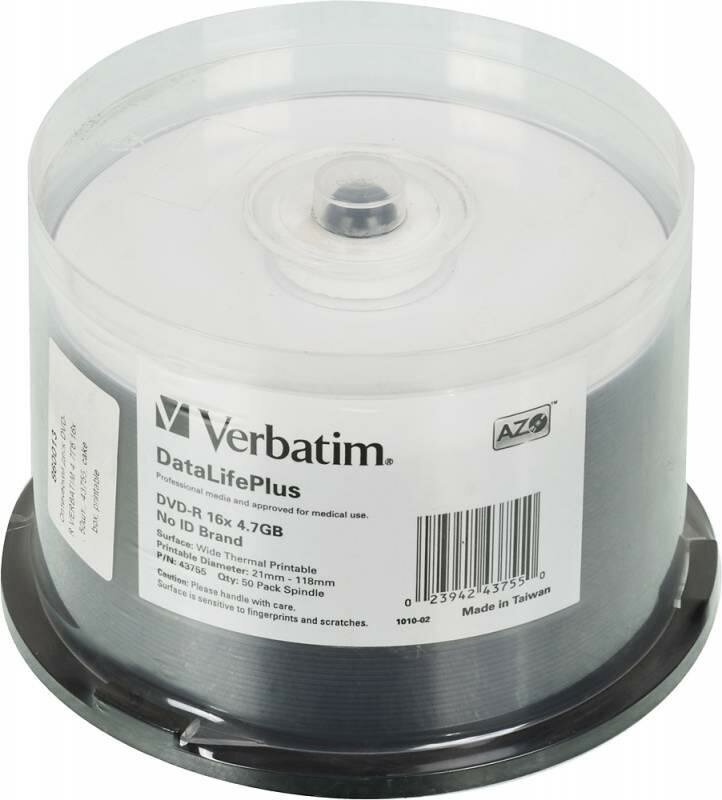 DVD-R набор дисков Verbatim - фото №1