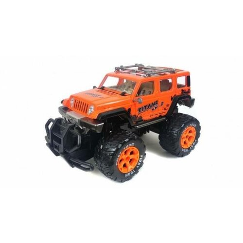 Радиоуправляемая машинка внедорожник Jeep Wrangler Hurricane - W3809-Orange