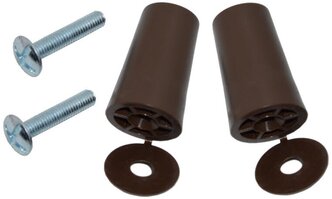 ST40 Ручка-стопор для защитных рольставней (роллет) - цвет коричневый (2 шт)
