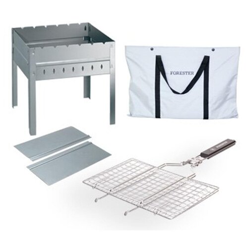 Набор мангал+решетка+роллы=сумка в подарок Пикник под ключ MOBILE FORESTER мангал разборный пикник 2