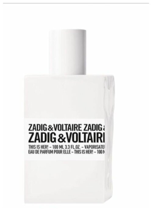 Парфюмерная вода Zadig & Voltaire женская This is Her 100 мл