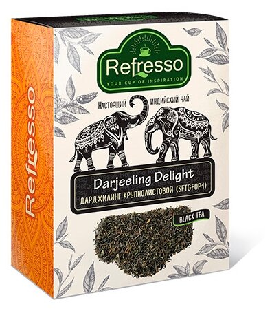 Чай черный Refresso Darjeeling Delight