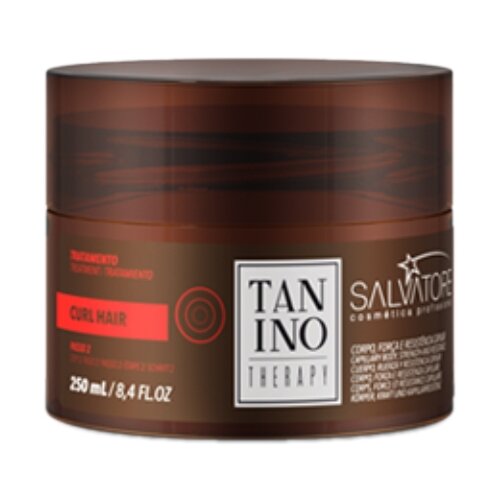 Купить Salvatore TANINO THERAPY Curl Hair Treatment Step 2 Perfect Curls Bio Collagen and Elastin Маска для кудрявых волос с коллагеном и эластином Шаг 2 250 мл., Salvatore Cosmeticos, маска