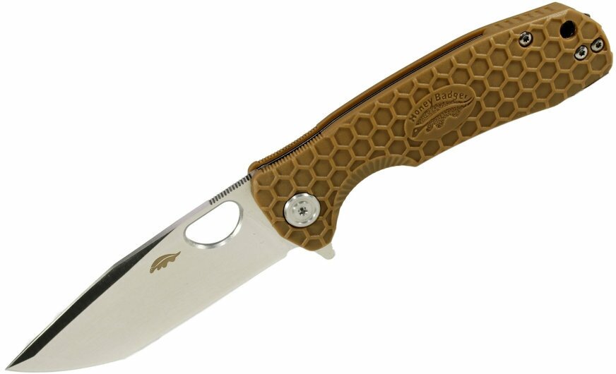 Нож Honey Badger Tanto D2 M (HB1407) с песочной рукоятью