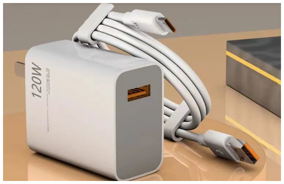 Сетевое зарядное устройство Supercharge 120W + кабель USB Type-C 6А
