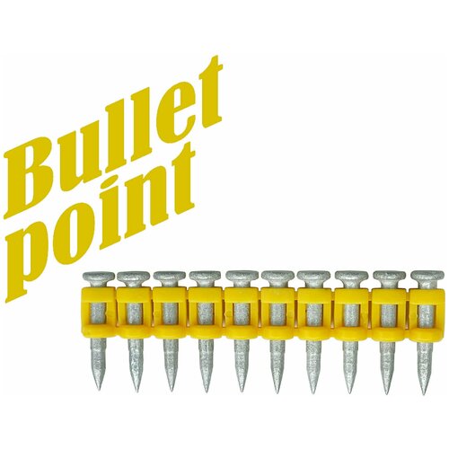 Усиленные дюбель-гвозди Toua по бетону, металлу тип CN Bullet-Point 22 3,05х22 1000шт 30522stepMGBP (арт. 30522stepMGBP)