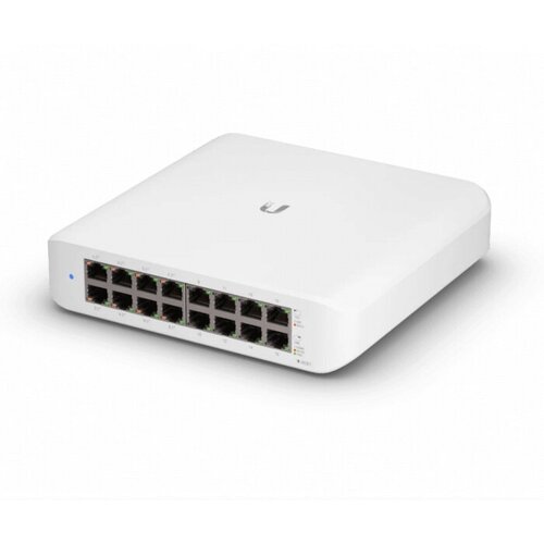 Ubiquiti UniFi Switch Lite 16 PoE (USW-Lite-16-POE) Ubiquiti PoE-коммутатор, 16х 1G RJ45, раздача 45 Вт (071163) USW-Lite-16-POE коммутатор poe ubiquiti unifi switch lite 8 poe usw lite 8 poe 1g rj45