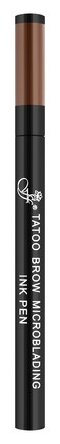 Ffleur Карандаш для микроблейдинга бровей (маркер) Tatoo Microblading Brow Ink Pen, BR143 blond, тон 03 светло-коричневый