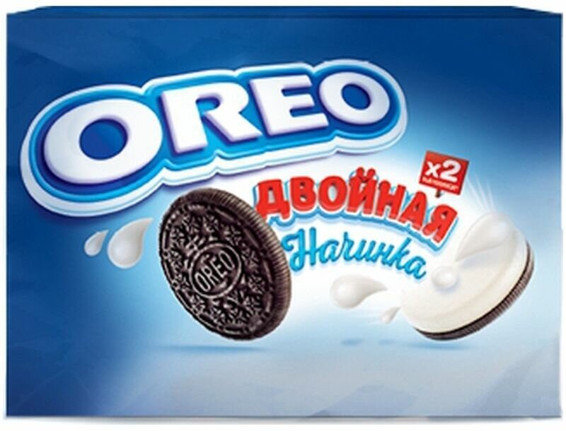 Печенье Oreo с двойной начинкой с ванильным вкусом 170г Mondelez - фото №8