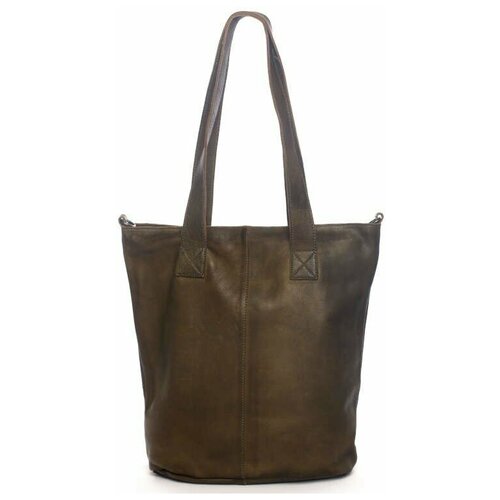 фото Сумка bear design, фактура гладкая, зеленый