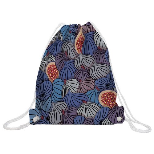 фото Joyarty сумка-рюкзак для обуви сочный инжир (bpa_32475) синий
