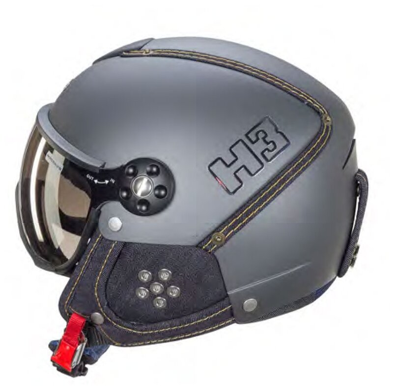 Зимний шлем с визором HMR 2022-23 H3 Beverly/Gray (см:56-57)