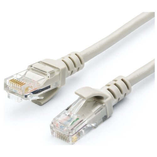 Сетевой кабель Geplink RJ45 cat.5e UTP 3m Grey GL3718