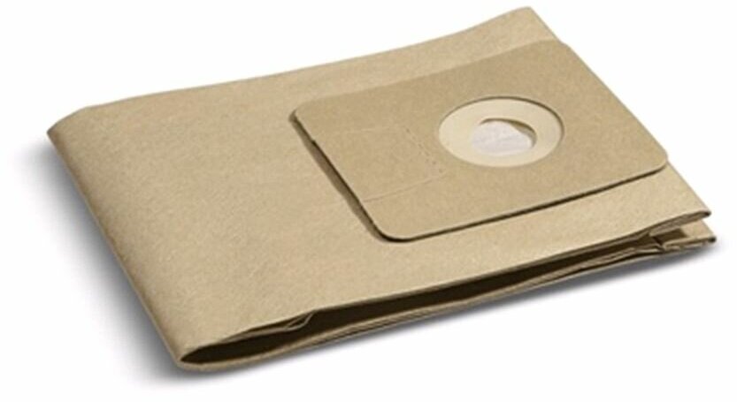 Фильтр-мешки, 10 шт, бумажные для пылесосов сухой уборки Karcher серии T