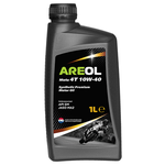 Синтетическое моторное масло Areol Moto 4T 10W-40 - изображение