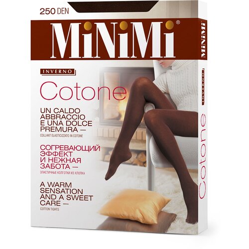 Колготки Minimi COTONE 250 Moka 4