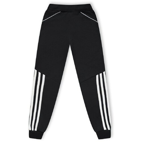 фото Брюки для мальчика - чернильный - лампас , размер 140 россия